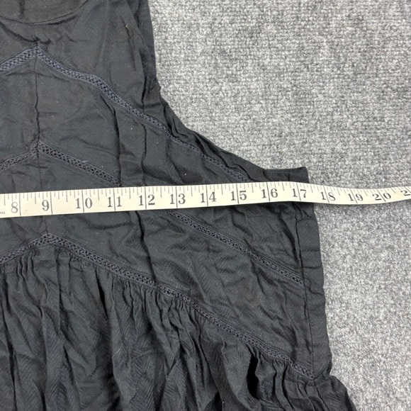 VOLCOM Women’s Black Boho Babydoll Sleeveless Top size: Large - Picture 7 of 7